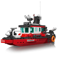 MOULD KING 10082 Fire Boat with 315 Pieces
