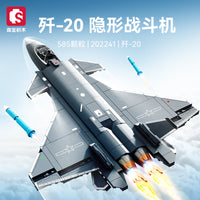 SEMBO 202241 J-20 Stealth Fighter with 585 Pieces
