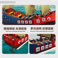 JIESTAR Building Blocks MOC 58001 Heros Ship boat Kids Adult Construction Toy
