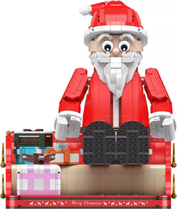 Mould King 10072 Christmas Toys Building Blocks Holiday Advent Santa Claus Dolls