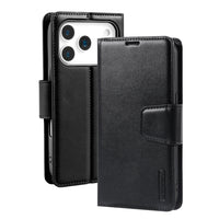 Hanman PU Flip Leather Wallet Case for iPhone 17 Pro Max / 18 Pro Max
