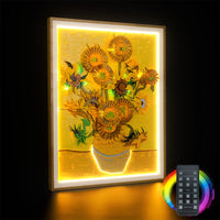 Brick Shine - Light Kit for LEGO® Vincent van Gogh – Sunflowers 31215
