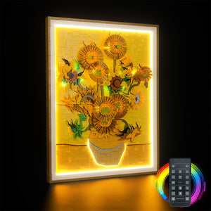 Brick Shine - Light Kit for LEGO® Vincent van Gogh – Sunflowers 31215