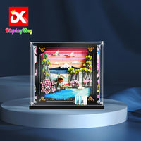 Display King -Acrylic display case with screw for LEGO® Japanese Cherry Blossom Landscape 31218
