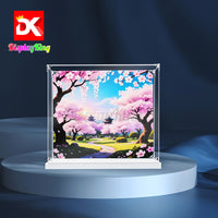 Display King -Acrylic display case with screw for LEGO® Japanese Cherry Blossom Landscape 31218
