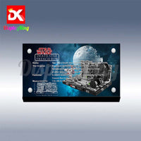 Display King - Acrylic display plaque for Lego Death Star Trench Run Diorama 75329
