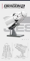 JIESTAR JJ9232 Tianlong 2 spacecraft with 852 Pieces
