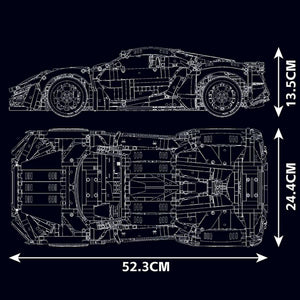 MOULD KING 13190 Lykan Hypersport With Motor with 4070 Pieces