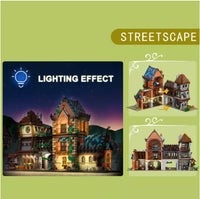 JIESTAR Building Blocks MOC 89151 Castle Tavern House Lighting 2843pcs construction toy
