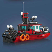 MOULD KING 10082 Fire Boat with 315 Pieces
