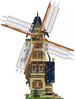 Mould King 10060 Streetview Medieval Windmill Building Technology Clamp Block
