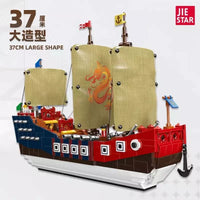 JIESTAR Building Blocks MOC 58001 Heros Ship boat Kids Adult Construction Toy
