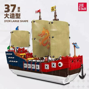 JIESTAR Building Blocks MOC 58001 Heros Ship boat Kids Adult Construction Toy