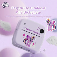 My Little Pony Rainbow Vibe Series Children’s Print Digital Camera
