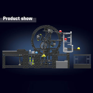 MOULD KING 26015 GBC Assembly Line Planetary Elevator With Motor with 1009 Pieces