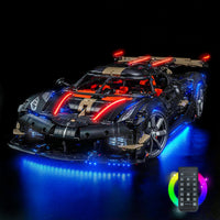 Brick Shine GC Light Kit for LEGO® Koenigsegg Sadair's Spear Megacar 42232
