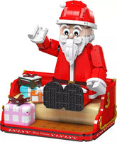 Mould King 10072 Christmas Toys Building Blocks Holiday Advent Santa Claus Dolls
