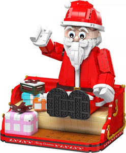 Mould King 10072 Christmas Toys Building Blocks Holiday Advent Santa Claus Dolls