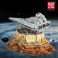 5162PCS Star Destroyer Empire Ship Over Jedha City Building Block Model New
