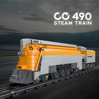 JIESTAR 59021 CO 490 Steam Train with 808 Pieces
