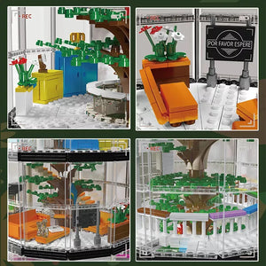 Building Blocks Mould King 16013 Transparent Tower Creative DIY Kit 3466pcs