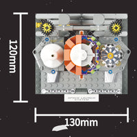 JIESTAR JJ9030 Carrier Rocket Space Launch System with 1055 Pieces
