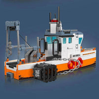 MOULD KING 10083 Fishing Boat with 420 Pieces
