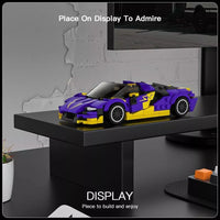 Mould King Speed Champion 27054 Centenario Car with Acrylic Display Case 344pcs
