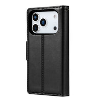 Hanman 2 in 1 Detachable Magnetic Flip Leather Wallet Case for iPhone 17 Pro Max / 18 Pro Max
