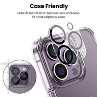 Kinglas Back Camera Lens HD Tempered Glass+Black Circle
