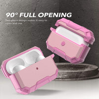 Shockproof Robot Armor Hard Plastic Case for AirPods 4