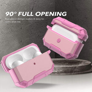 Shockproof Robot Armor Hard Plastic Case for AirPods 4