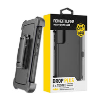 Shockproof Robot Armor Hard Plastic Case with Belt Clip for Samsung Galaxy S25 Edge
