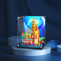 Display King - Acrylic  display case with screw for LEGO® Mini Disney Ariel's Castle 40708
