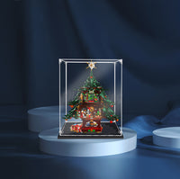 Display King -Acrylic display case with screw for LEGO® Family Christmas Tree 41843
