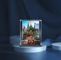 Display King -Acrylic display case with screw for LEGO® Family Christmas Tree 41843
