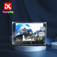 Display King -Acrylic display case with screw for LEGO® BMW R 1200 GS Adventure 42063
