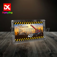 Display King - Acrylic photo frame for Lego Rough Terrain Crane 42082
