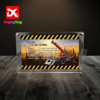 Display King - Acrylic photo frame for Lego Rough Terrain Crane 42082
