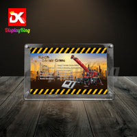 Display King - Acrylic photo frame for Lego Rough Terrain Crane 42082
