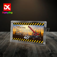 Display King - Acrylic photo frame for Lego Rough Terrain Crane 42082
