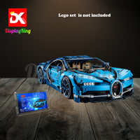 Display King - Acrylic photo frame for Lego Bugatti Chiron 42083
