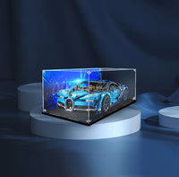 Display King - Acrylic display case with screw for LEGO® Bugatti Chiron 42083
