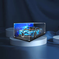 Display King - Acrylic display case with screw for LEGO® Bugatti Chiron 42083