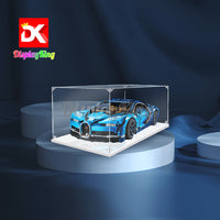 Display King - Acrylic display case with screw for LEGO® Bugatti Chiron 42083