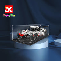 Display King - Acrylic display case with screw for Lego® Porsche911 RSR 42096
