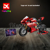 Display King - Acrylic photo frame for Lego Ducati Panigale V4 R 42107
