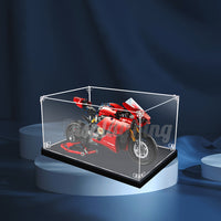 Display King - Acrylic display case with screw for LEGO® Ducati Panigale V4 R 42107
