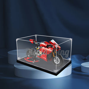 Display King - Acrylic display case with screw for LEGO® Ducati Panigale V4 R 42107