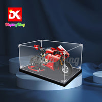 Display King - Acrylic display case with screw for LEGO® Ducati Panigale V4 R 42107
